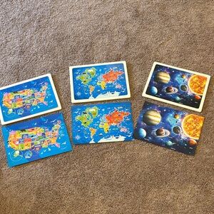 Colorful Educational Puzzle Set for Kids